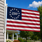 Betsy Ross 250th 3x5 Sewn In celebration of America’s 250th anniversary enjoy this Betsy Ross flag symbol the spirit what is possible. Remind us be grateful for our freedom remember values & people that mean so much to us.