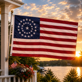 Kansas Statehood Union Flag – 34-Star Civil War Era American Flag (1861–1863)