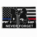 September 11 First Responders Tribute Flag – Never Forget 3' x 5'