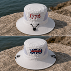 1776 Old Capital Patriot America's 250th Safari Hat | Custom Embroidered Sun Hat