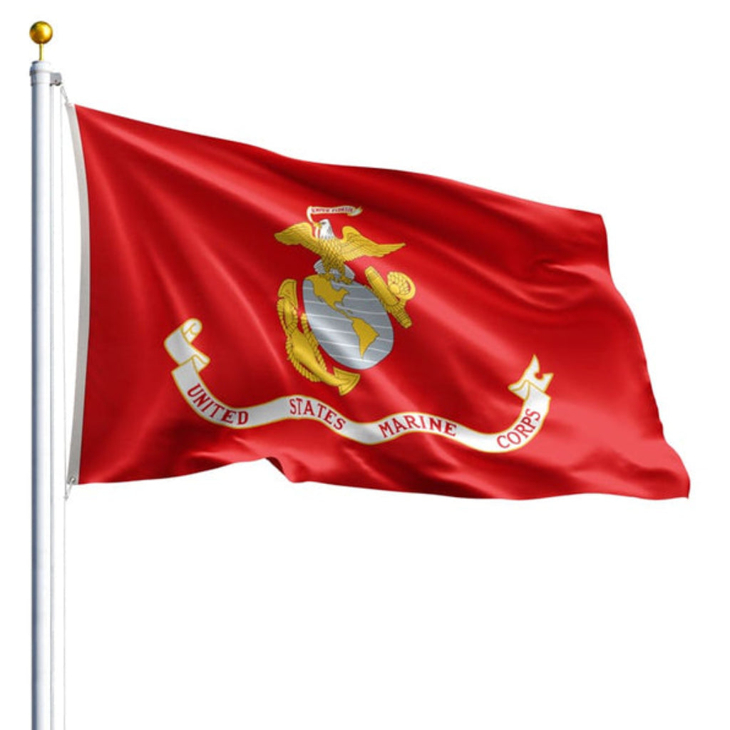 U.S. Marine Corps Flag – Officially Licensed USMC Nylon Flag with Brass Grommets