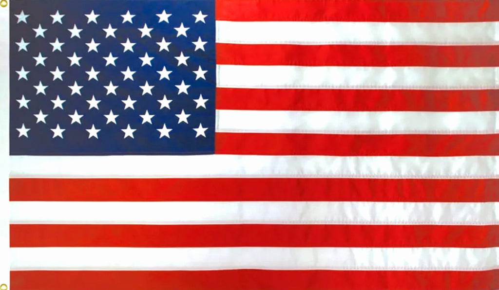 GSA American Flag 3.5'×6'7.75" | Official US Government Size | Heavy Duty ROUGH TEX® | Brass Grommets