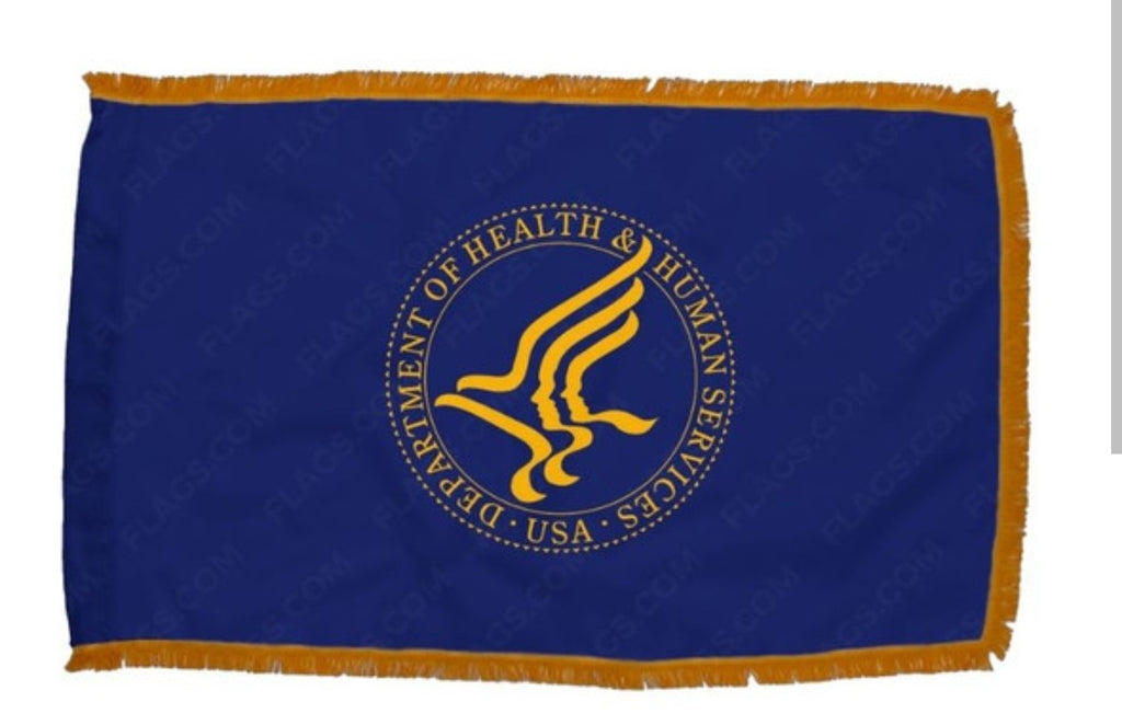 US Department of Health & Human Services Flags