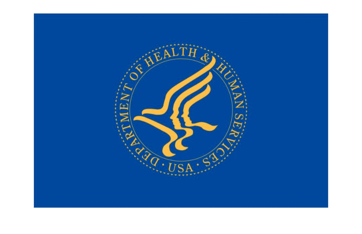 US Department of Health & Human Services Flags