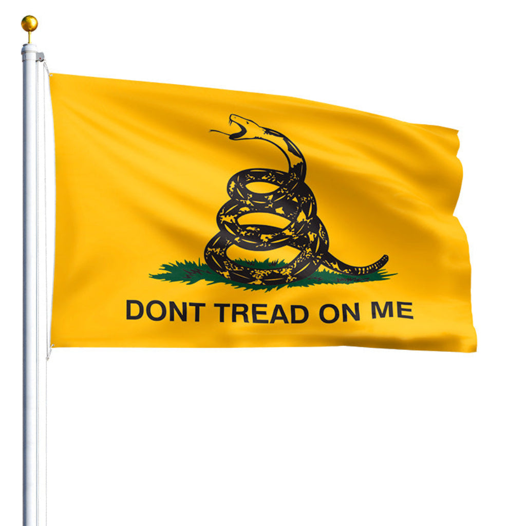 Gadsden Flag – Don't Tread on Me Nylon Flag with Brass Grommets