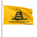 Gadsden Flag | Don't Tread on Me | Outdoor Quality | Brass Grommets | Multiple Sizes