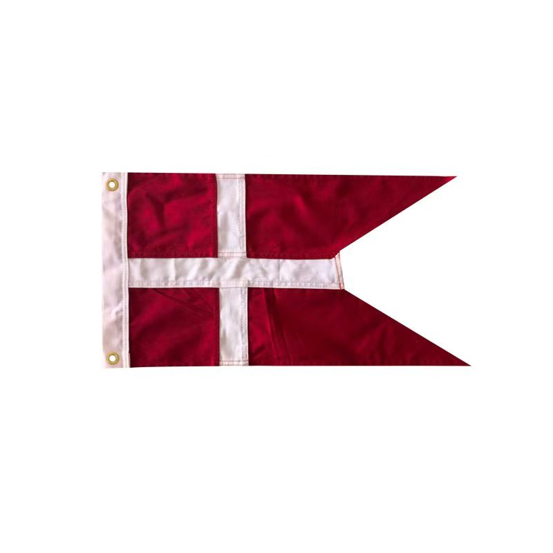 Danish 12.5x22" Cotton Denmark Vintage Flags Made to Order