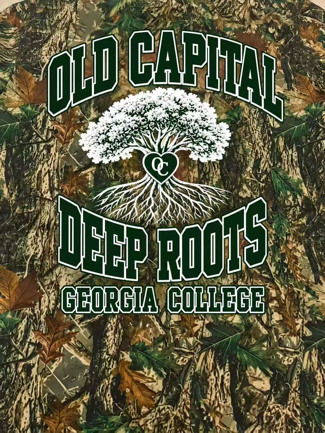Old Capital Milledgeville Deep Roots Georgia College Historic District T Shirts Camo Ships Now 2026
